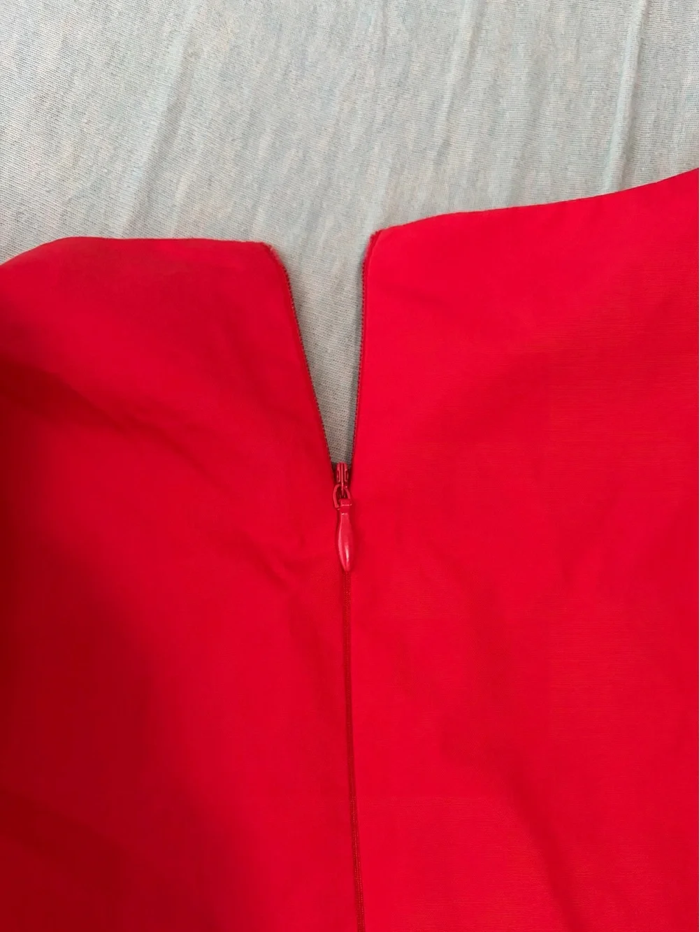 Tuckernuck Hyacinth House Cherry Red Elaina V-Neck Peplum Top